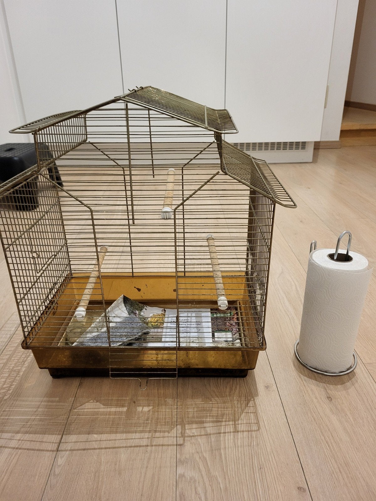 Kooi - cage for birds, Ophalen