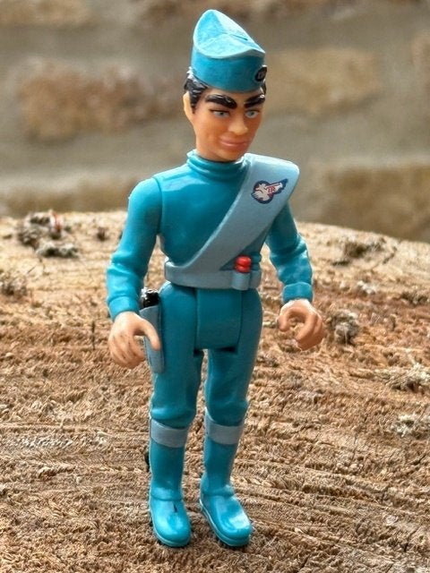 CAPTAIN SCARLET THUNDERBIRD MATCHBOX FIGUUR, Ophalen, Zo goed als nieuw