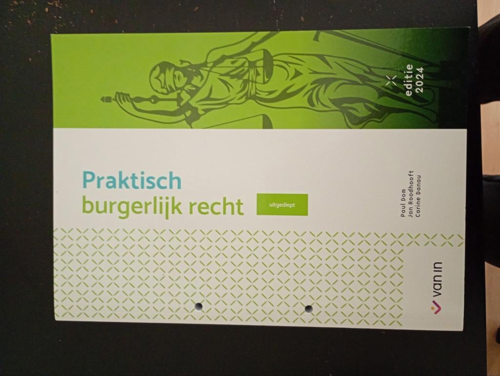 Praktisch burgerlijk recht uitgediept 2024, Boeken, Ophalen, Nederlands