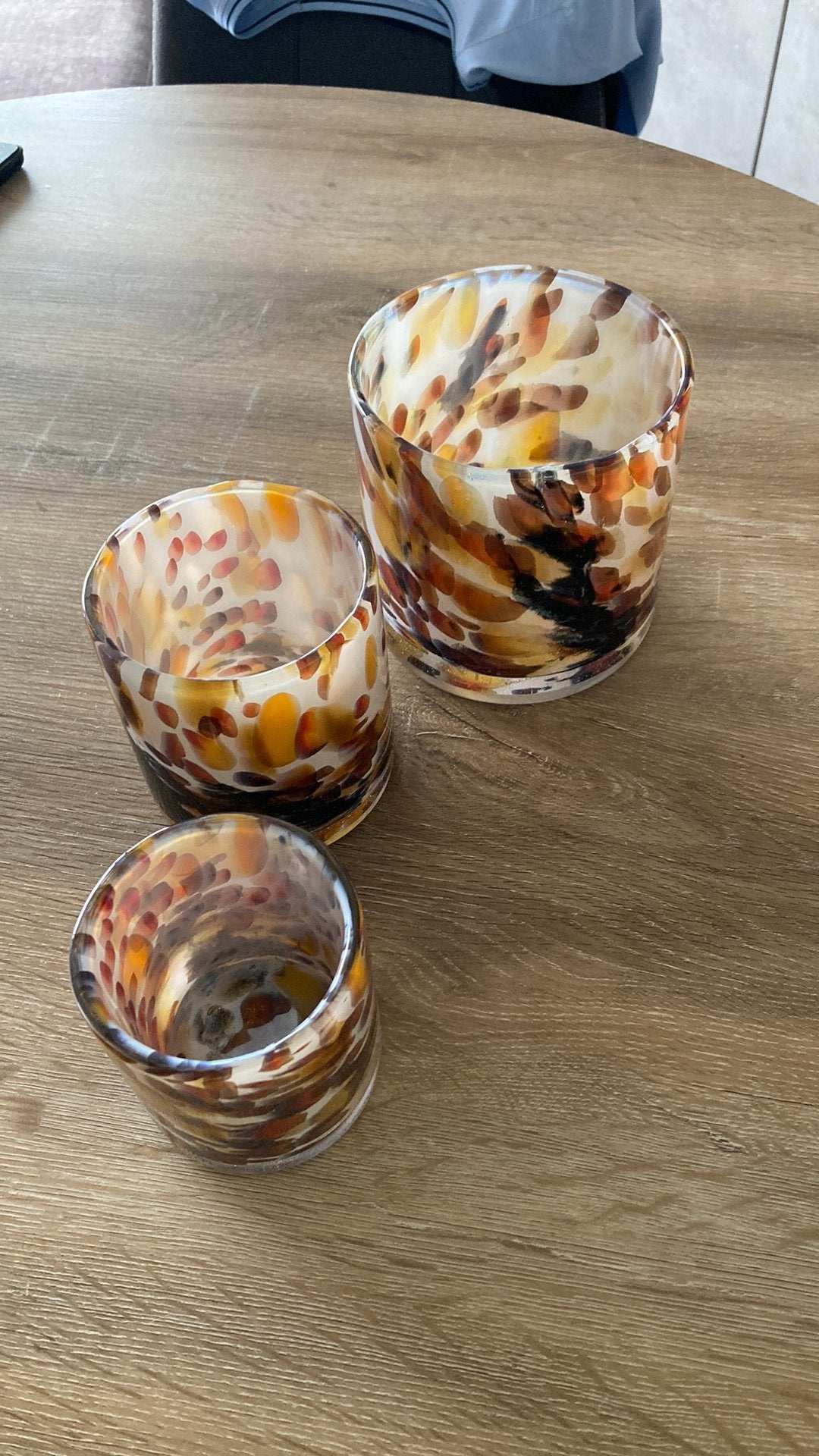Lot de 3 bocaux en verre, Maison & Meubles, Enlèvement, Comme neuf