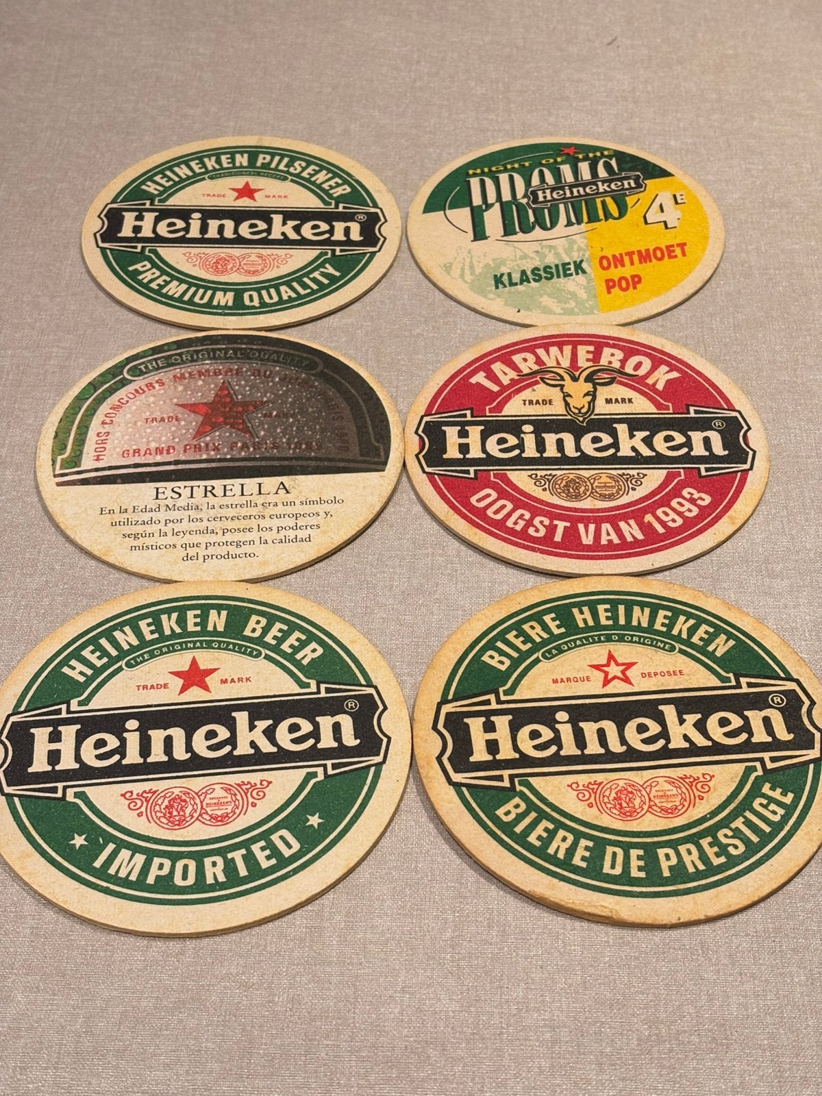 Heineken, Verzamelen, Ophalen of Verzenden, Viltje(s), Heineken