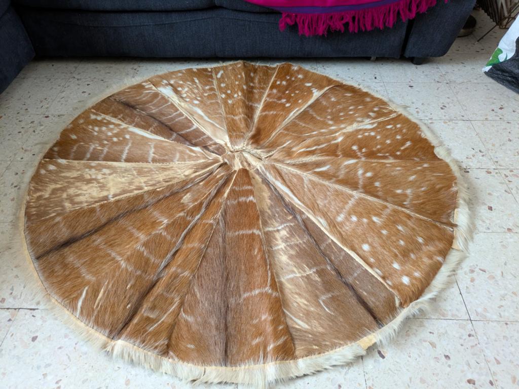 Tapis peau d'animal, Enlèvement
