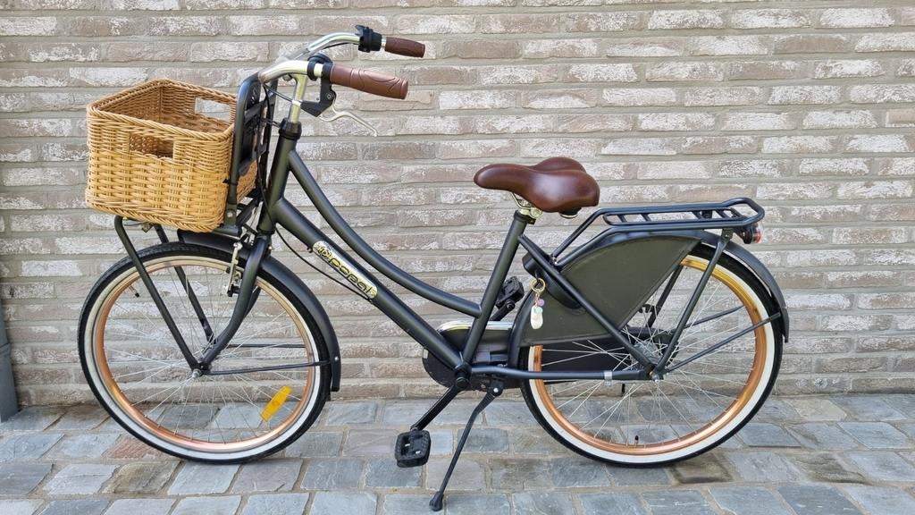 Meisjes fiets met mand van Popal 24inch, Fietsen en Brommers, Ophalen