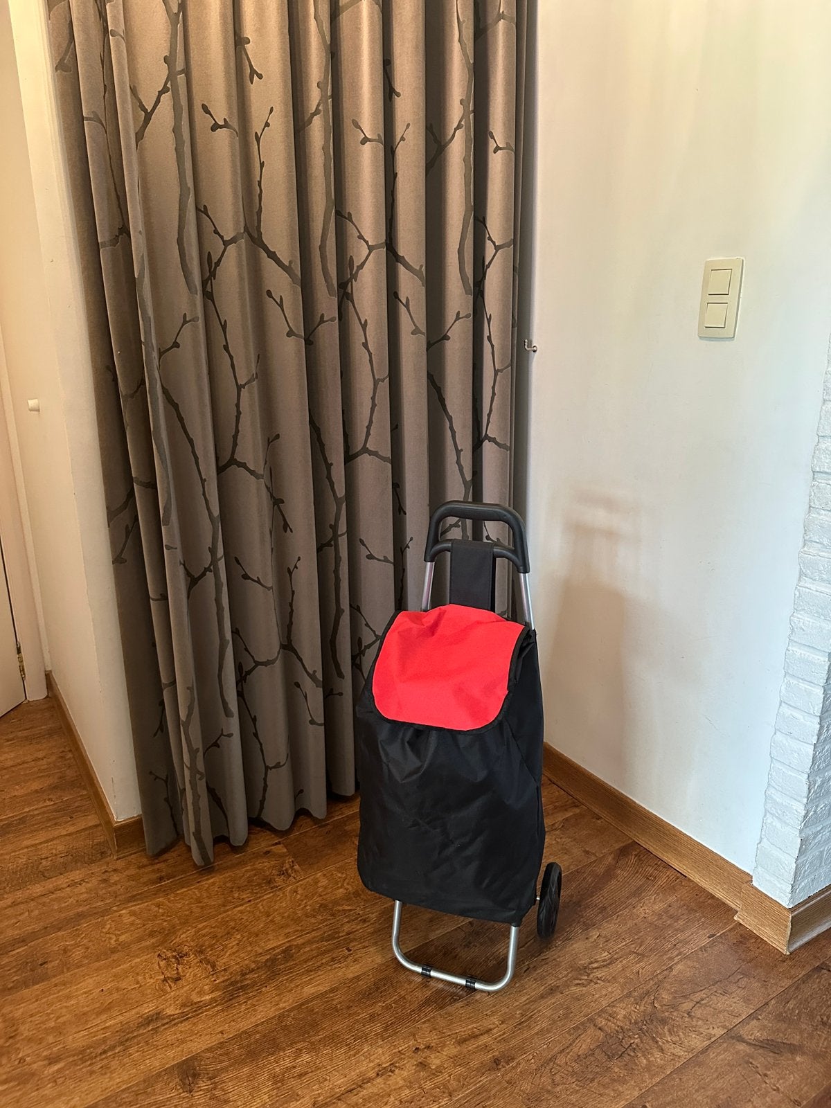 trolley boodschappen boodschappentrolley, Handtassen en Accessoires, Ophalen, Zo goed als nieuw