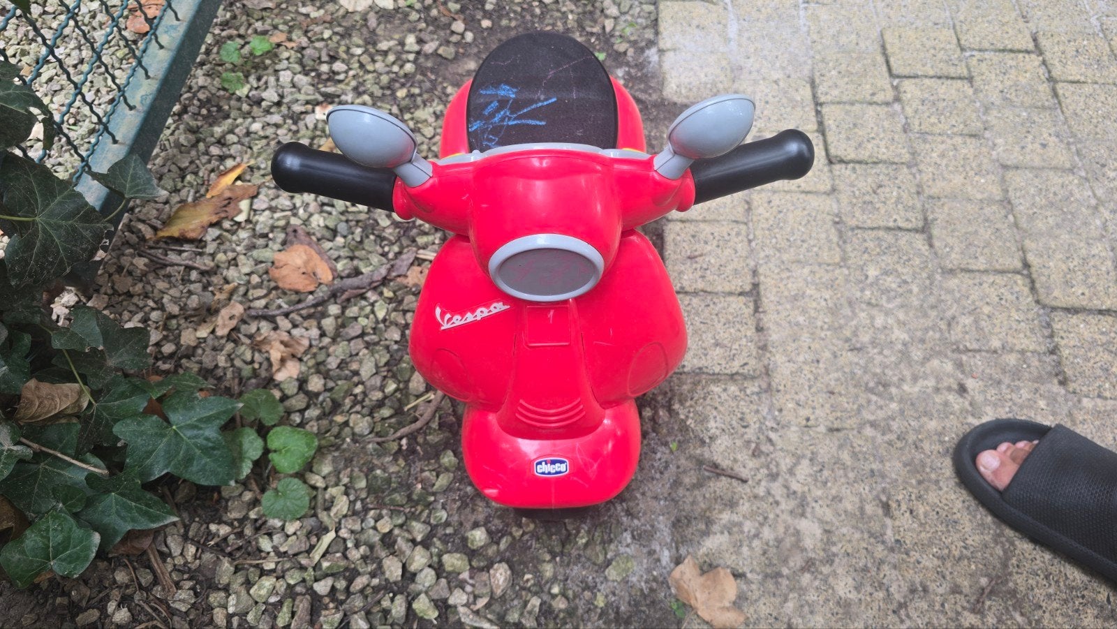 Kleine Vespa, Ophalen, Gebruikt