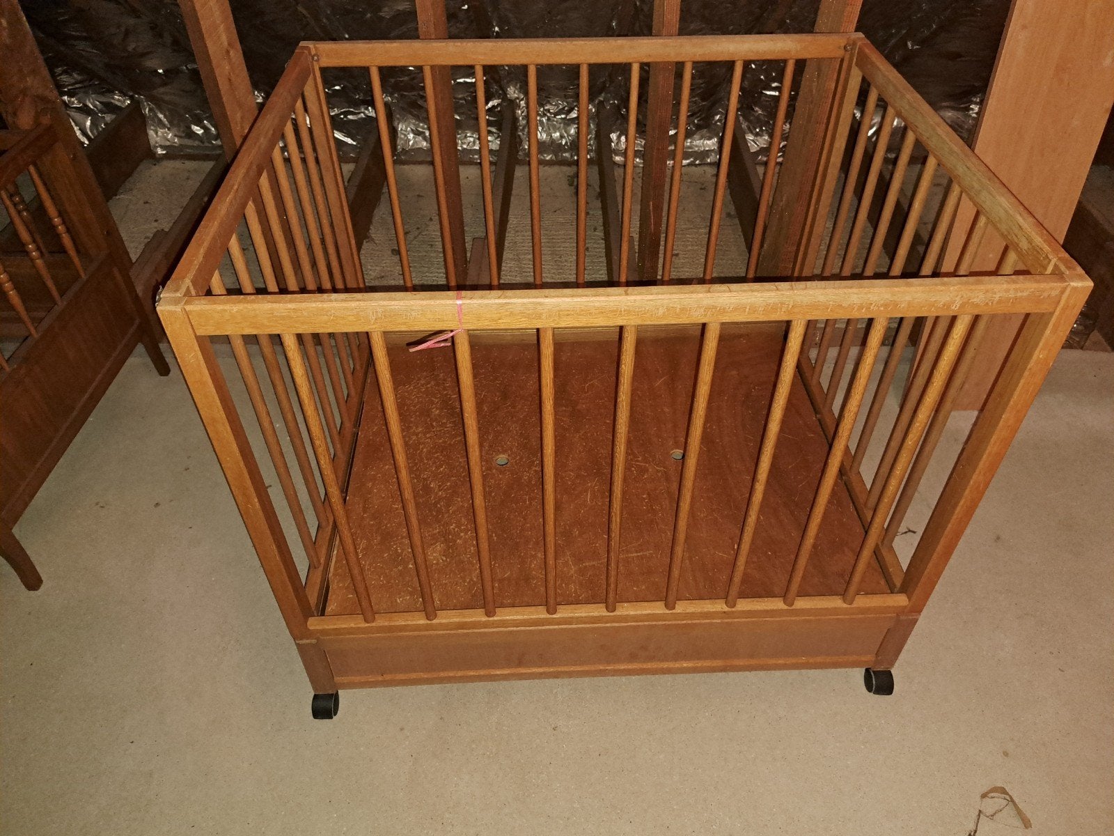 vouwbaar baby park L100xB80xH85, Kinderen en Baby's, Ophalen, Wieltjes