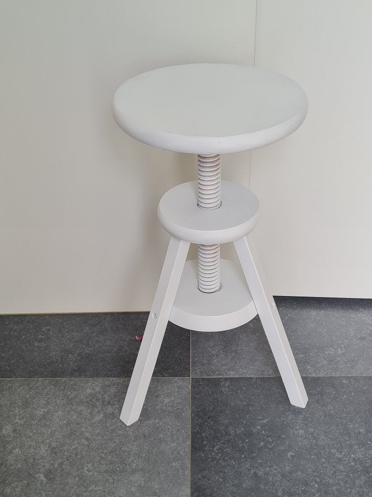 houten kruk, hobbykruk, verstelbare kruk, Ophalen of Verzenden