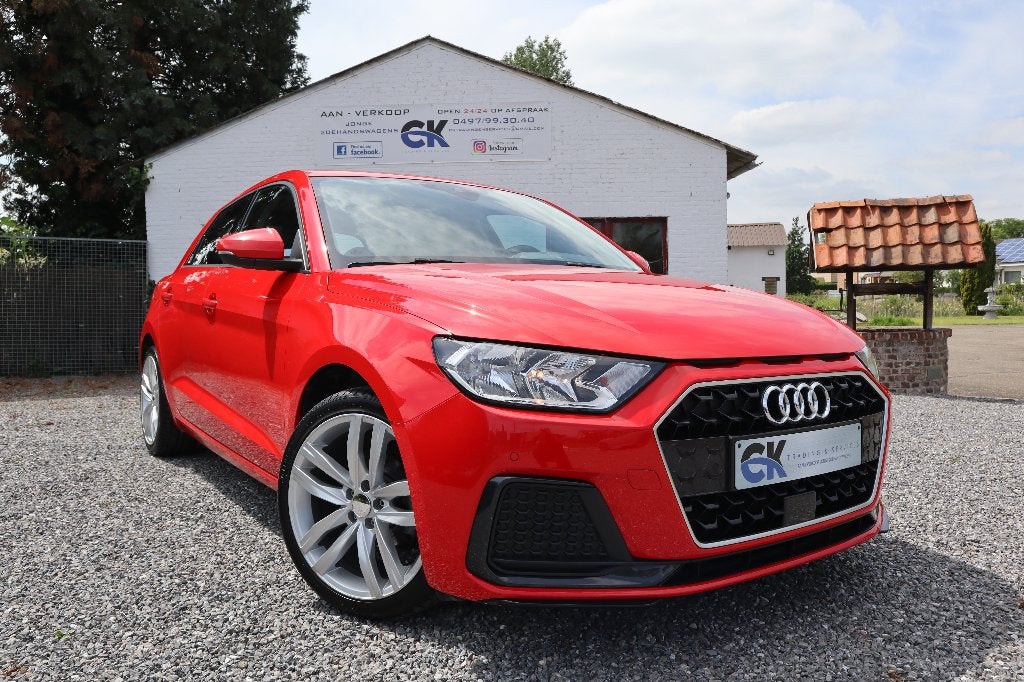 Audi A1 Sportback 25 TFSI Advanced 2020, Autos, Audi, Rouge, Achat, A1, Euro 6