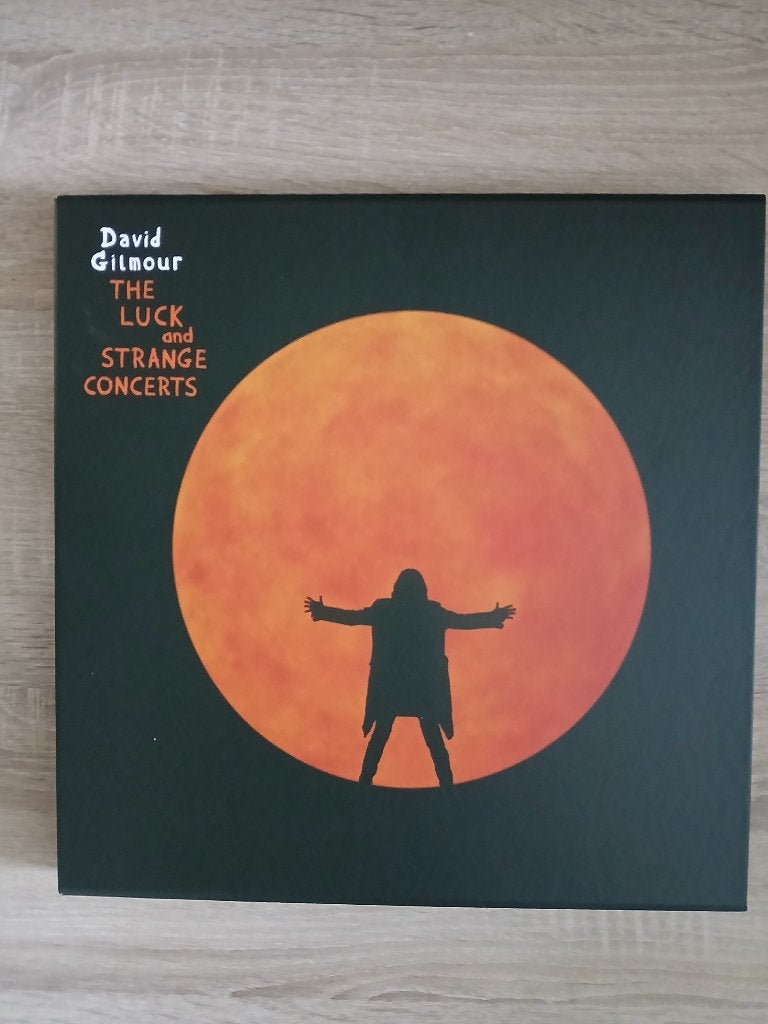 David Gilmour The Luck And Strange Concerts 4LP+boek, Boxset, Progressive Rock, Verzenden, Boxset