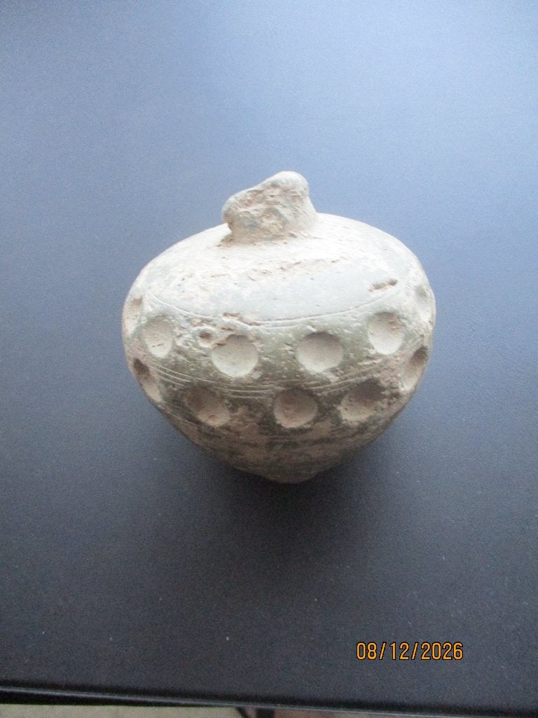 Byzantijnse handgranaat. Grieks vuur.Rond 1100, Antiek en Kunst, Verzenden
