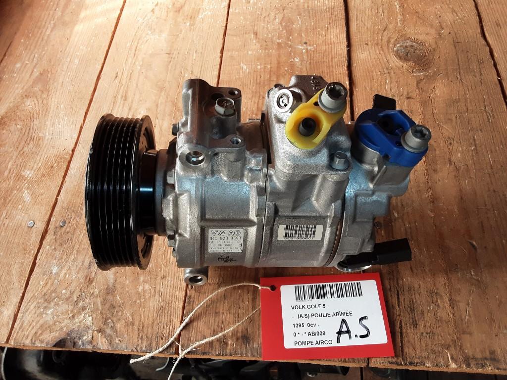 COMPRESSEUR CLIMATISATION Golf V (1K1) (1K0820859T), Volkswagen, Mevr. I. Hauben, Utilisé, Rue de l'Espoir 34 34
4030  GRIVEGNÉE, BE