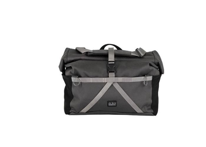 NIEUW Brompton Borough Roll Top Bag L (Donker Grijs), Fietsen en Brommers, Ophalen, Brompton
