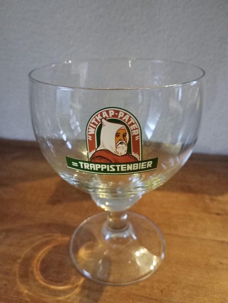 Brasserie bière verre Witkap Pater trappistenbier, Enlèvement ou Envoi, Comme neuf, Verre ou Verres, Autres marques