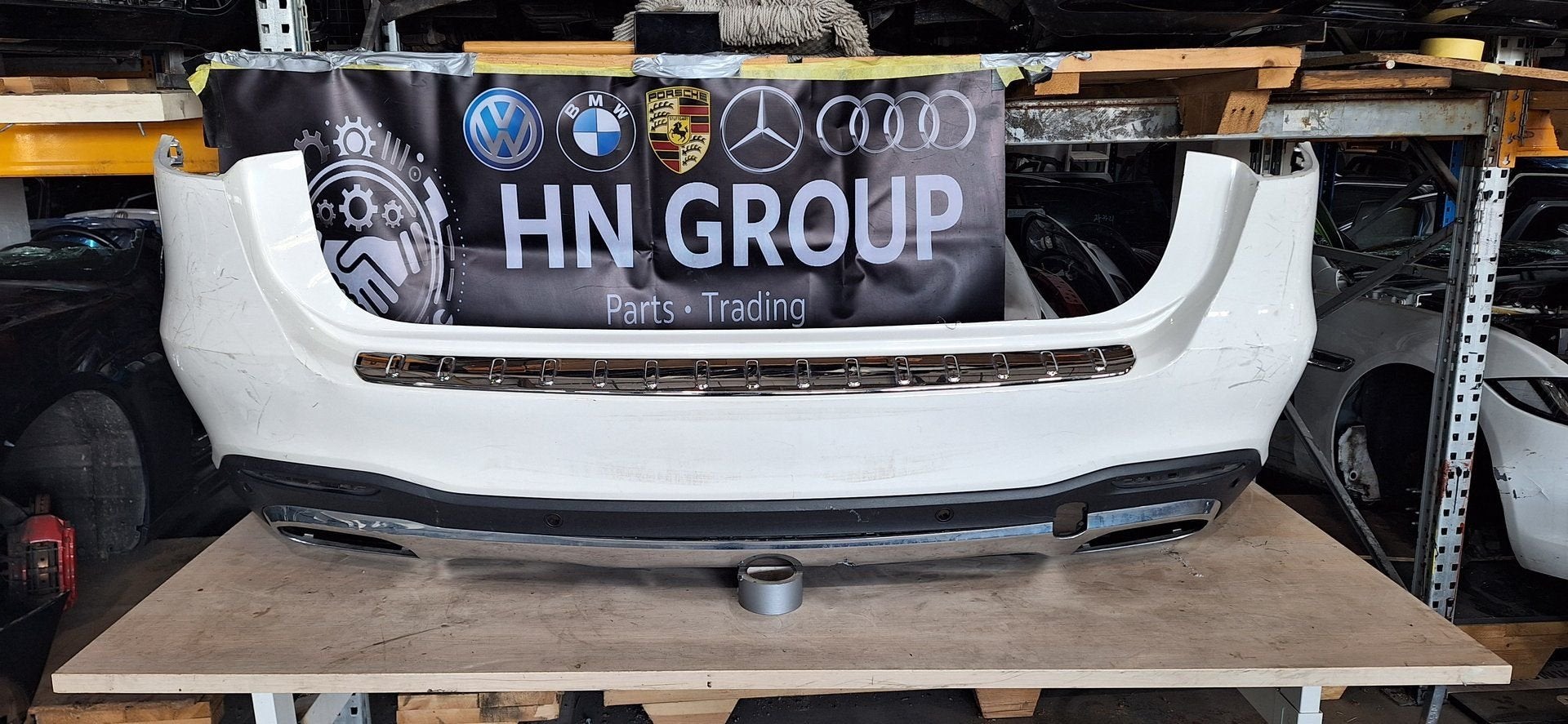 Mercedes-Benz GLC-Klasse achterbumper, Gebruikt, -, Ophalen of Verzenden, Achter