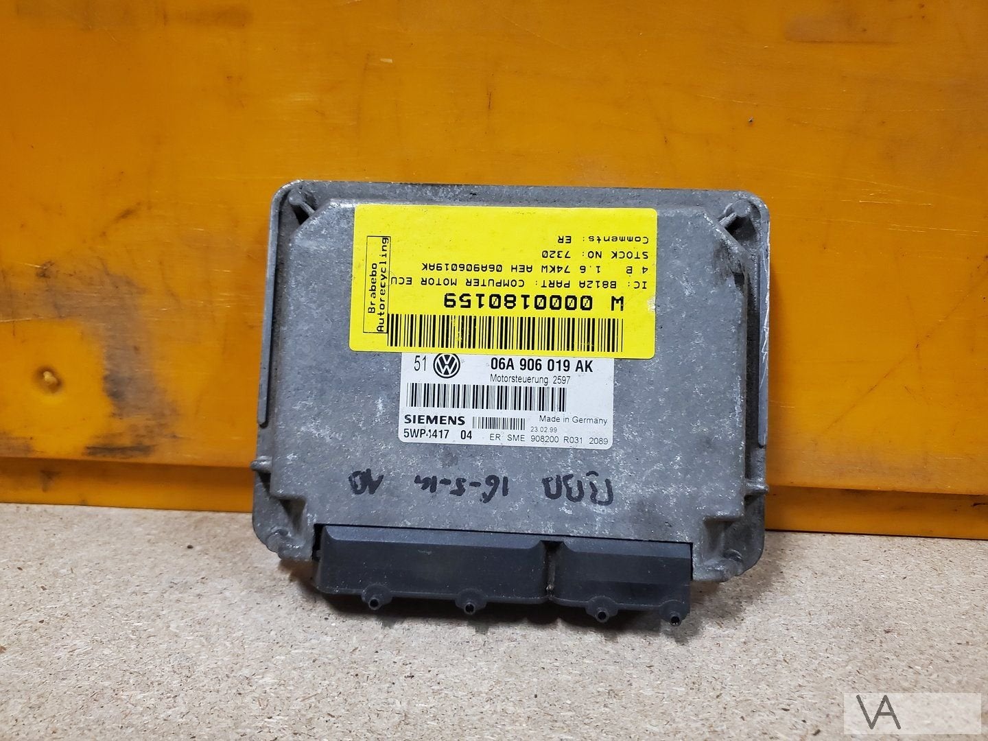 VW Golf 4 / Bora 1998 - 2001 ECU motorcomputer 1.6 benzine, Auto-onderdelen, Gebruikt, -, Volkswagen, -
