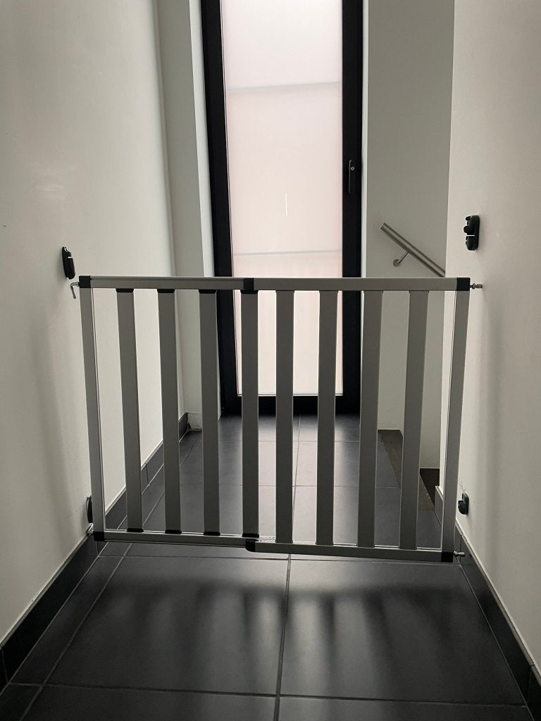 Traphekje Noma, Kinderen en Baby's, Traphekjes, Ophalen, Gebruikt, Aluminium, Schroefhekje