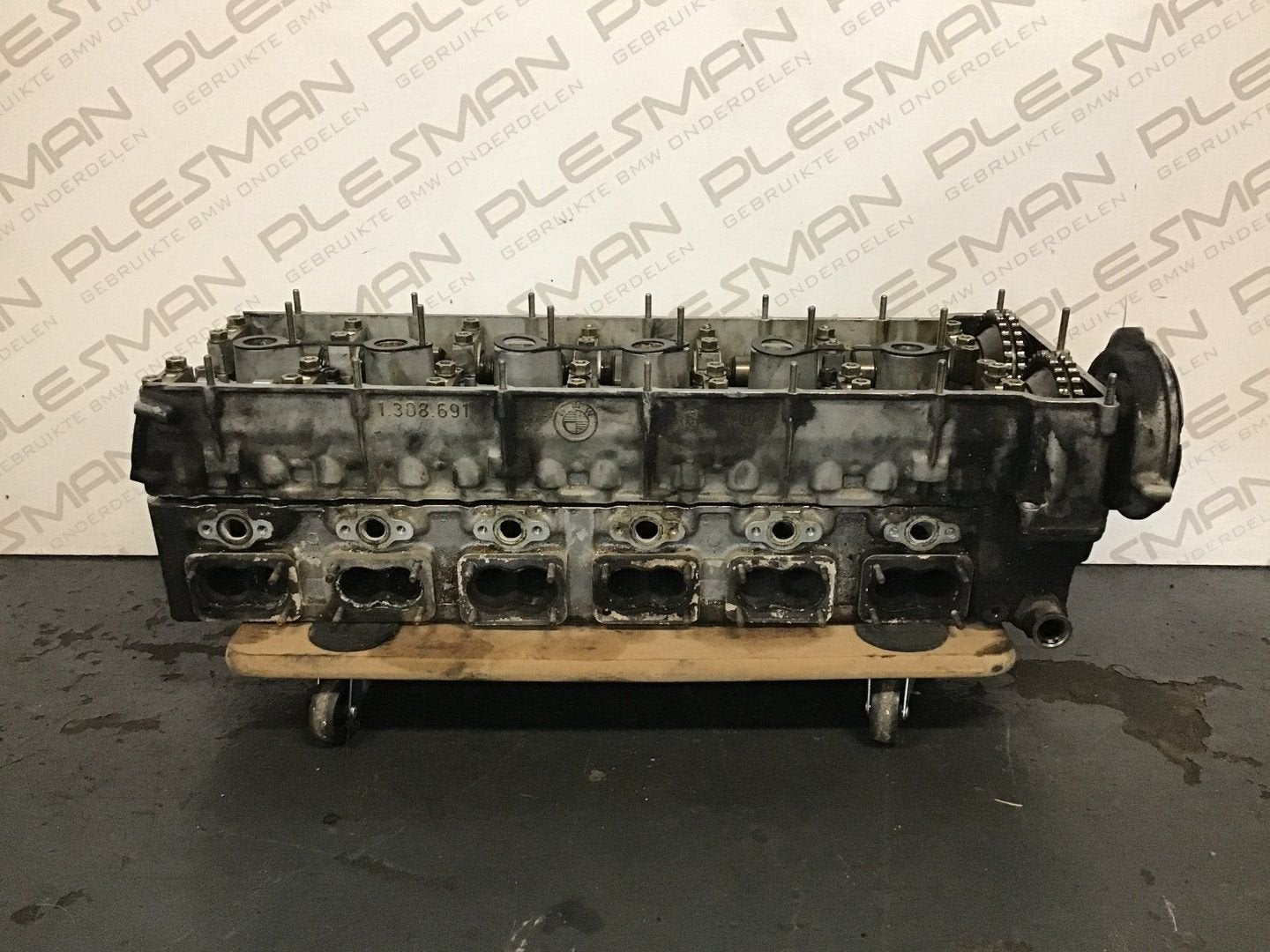 Cilinderkop compleet S38B38 BMW E34 M5 1308691, Gebruikt, -, -, Ophalen of Verzenden