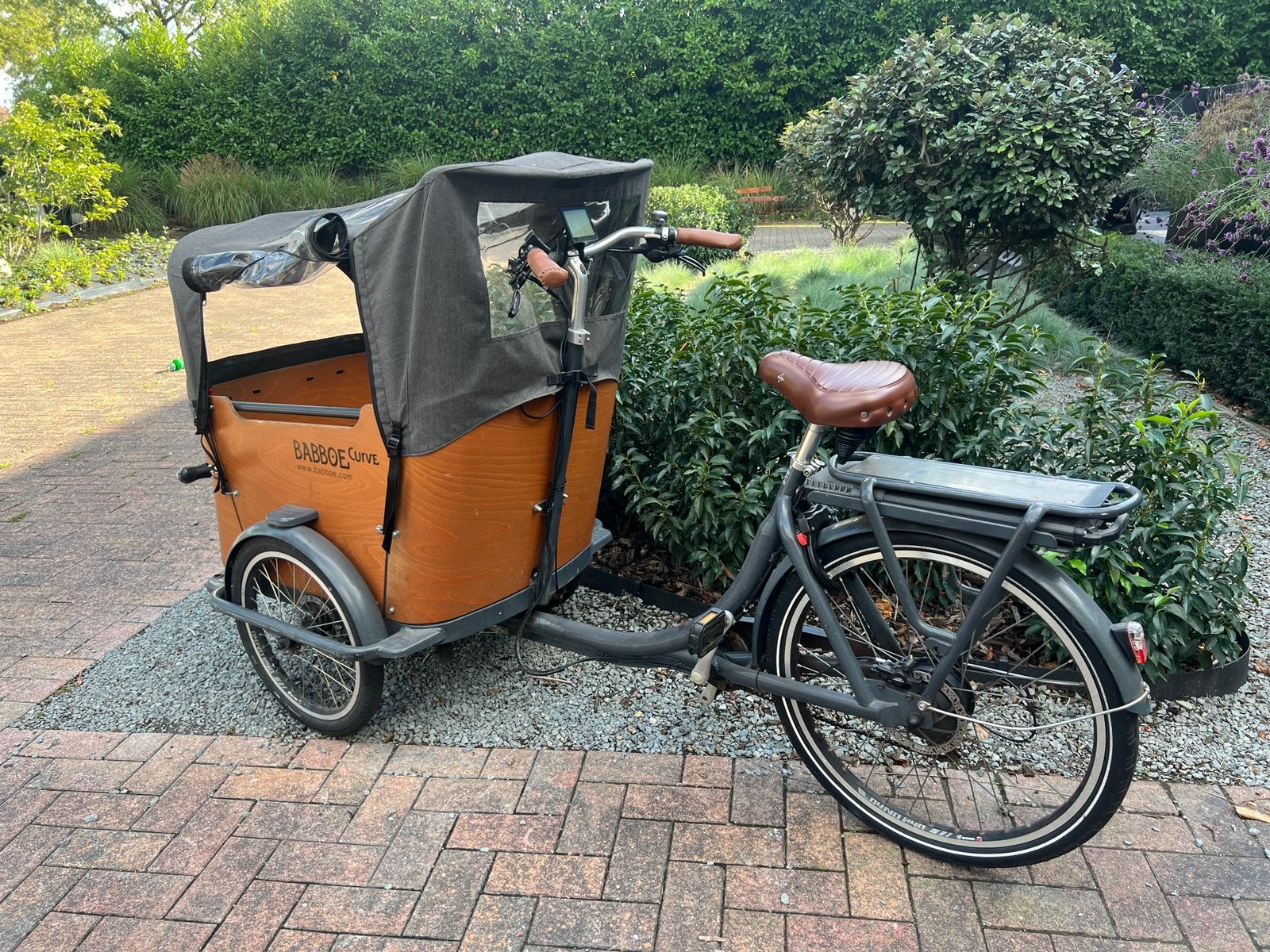 Een bakfiets van 4a 5 jaar oud van Qivelo curve., Fietsen en Brommers, Ophalen, Zo goed als nieuw