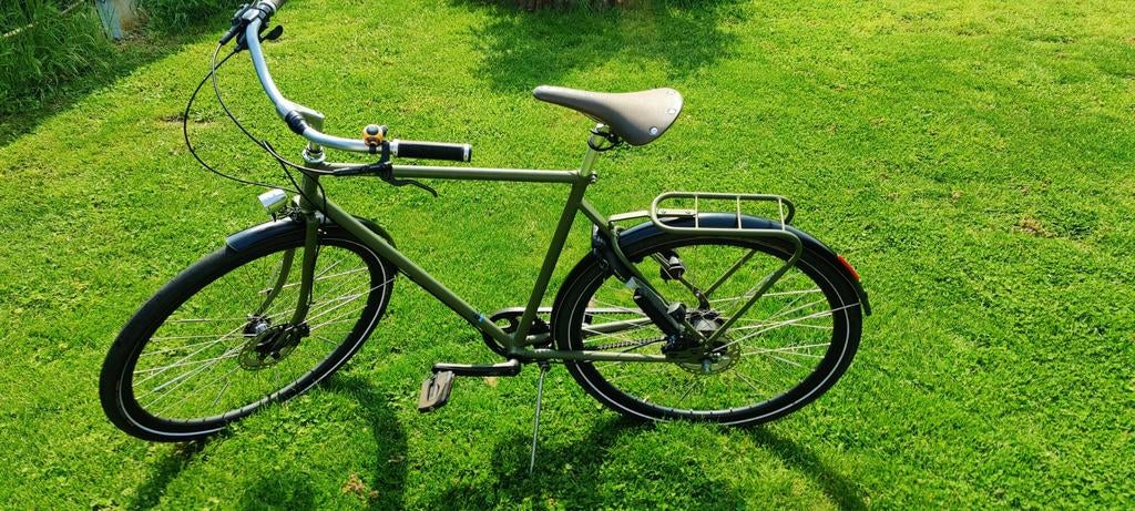Achielle Oscar - 57 cm - armygreen mat, Fietsen en Brommers, Gebruikt, 57 tot 61 cm, Schijfrem, Ophalen