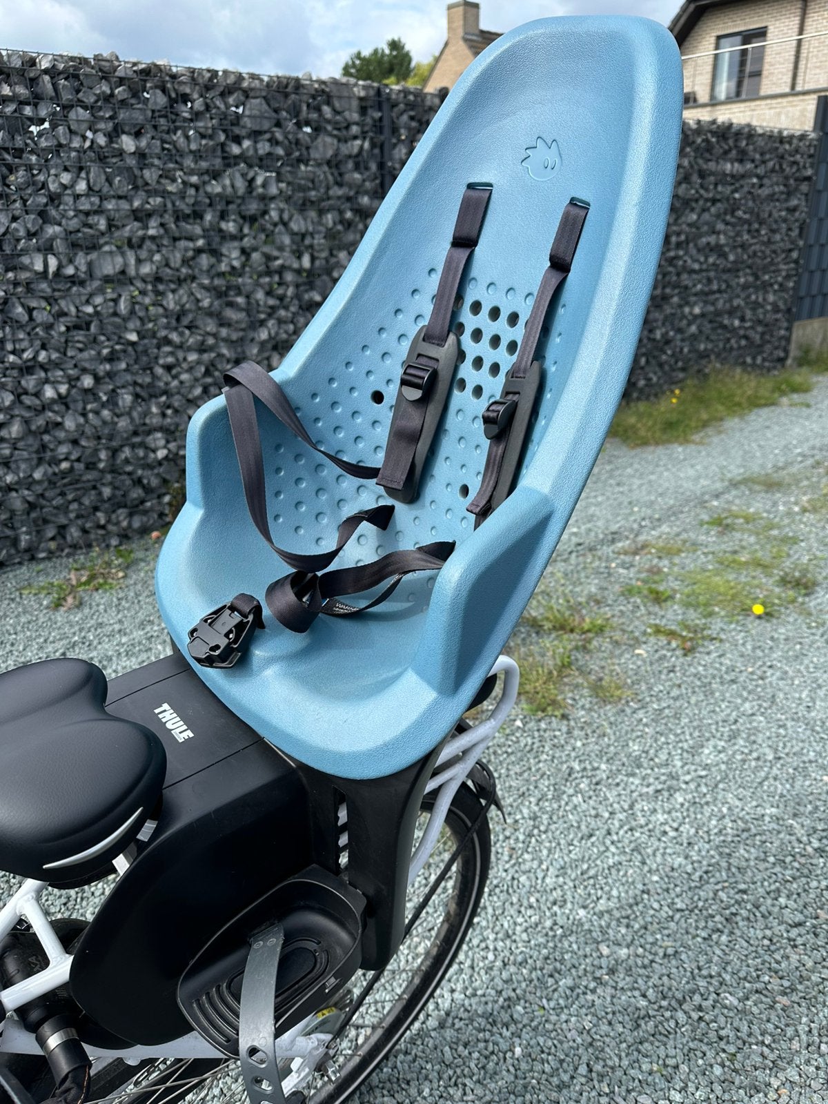 Thule fietsstoel, Fietsen en Brommers, Ophalen, Zo goed als nieuw