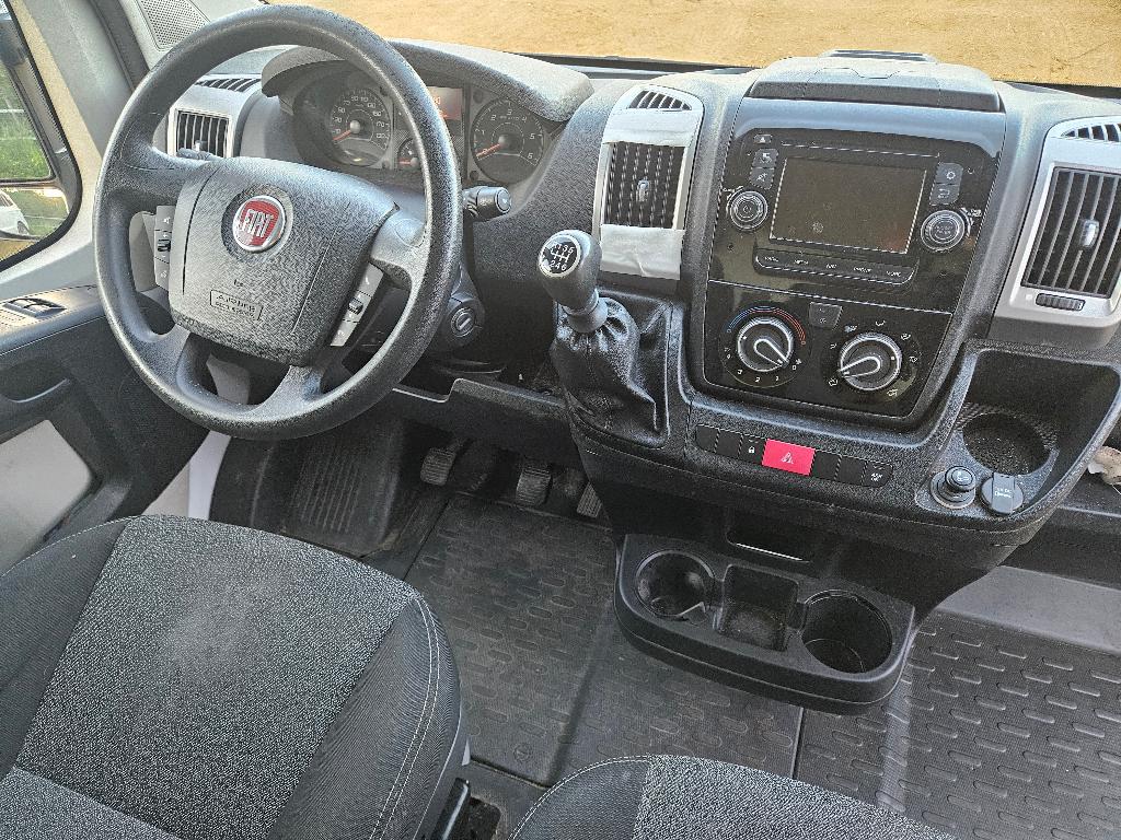 FIAT DUCATO 2.3 JTD 130 pk L3H3 ️❄️AIRCO  🌍GPS, Auto's, Voorwielaandrijving, Euro 5, Stof, Zwart