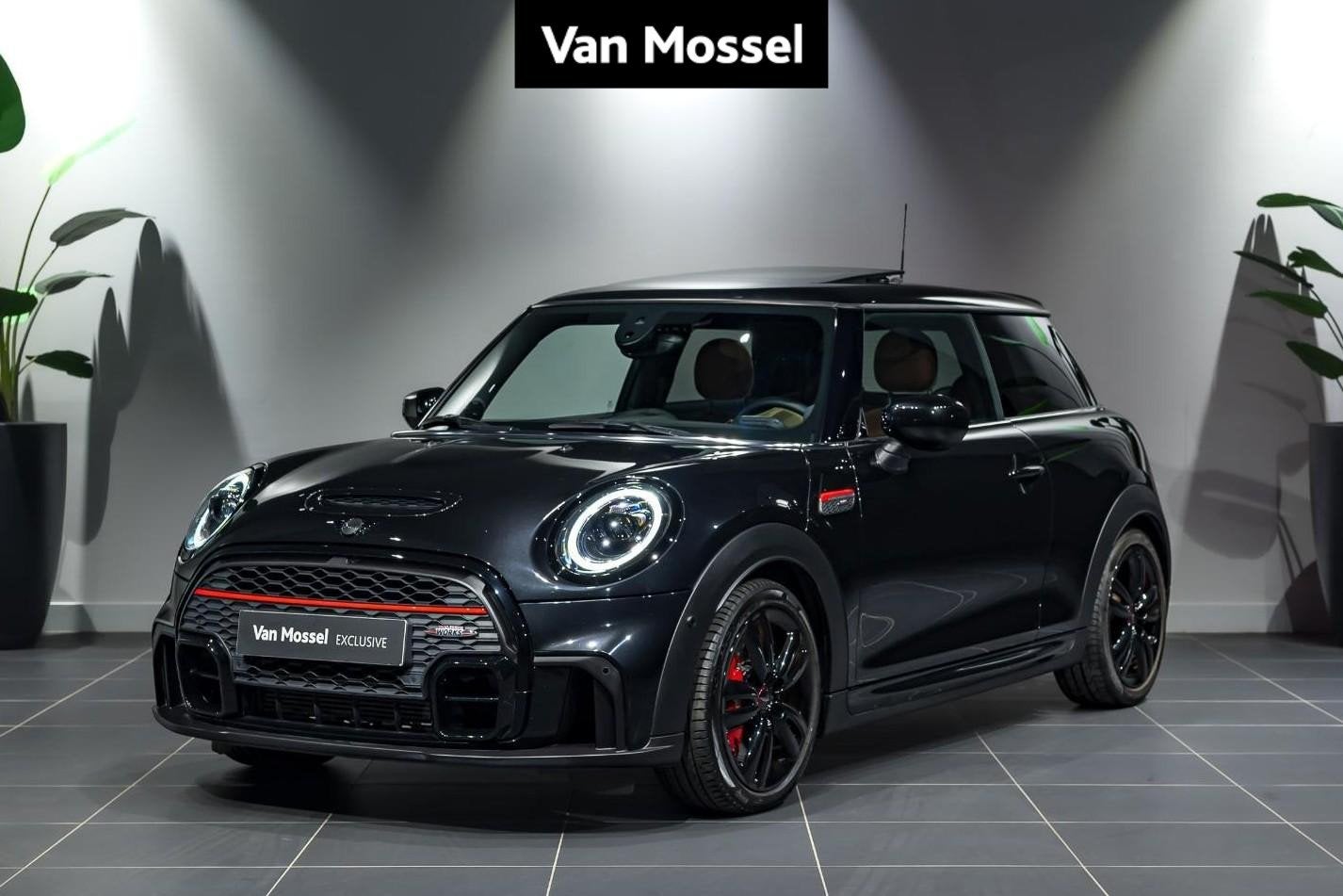 Mini Cooper John Cooper Works CHESTER/MALT BROWN LEDER | PAN, 4 zetels, Stof, Gebruikt, 4 cilinders