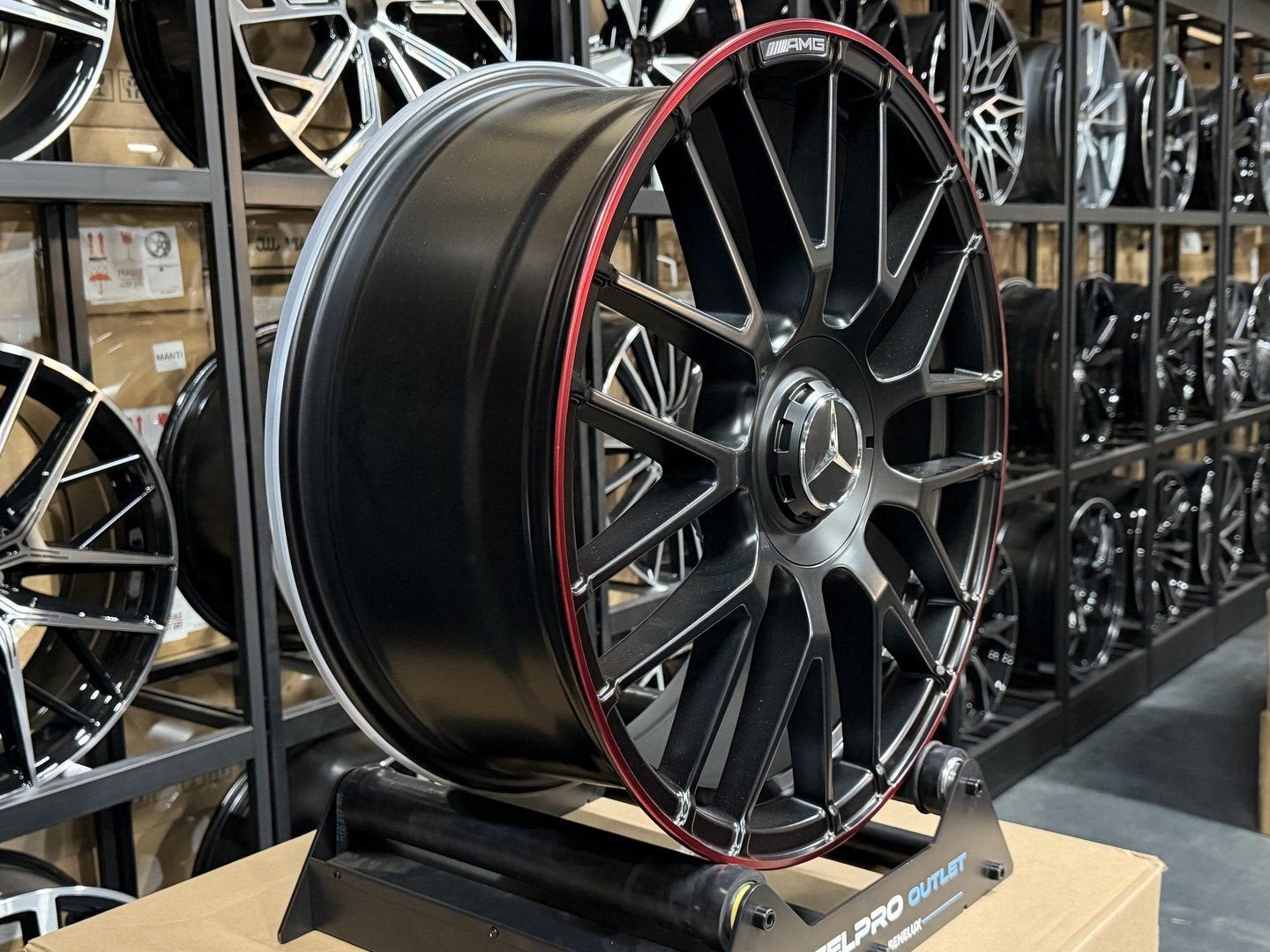 19'' Mercedes AMG Look velgen A B C E CLA V GLA Klasse Vito, Auto-onderdelen, Velg(en), -, -, Nieuw