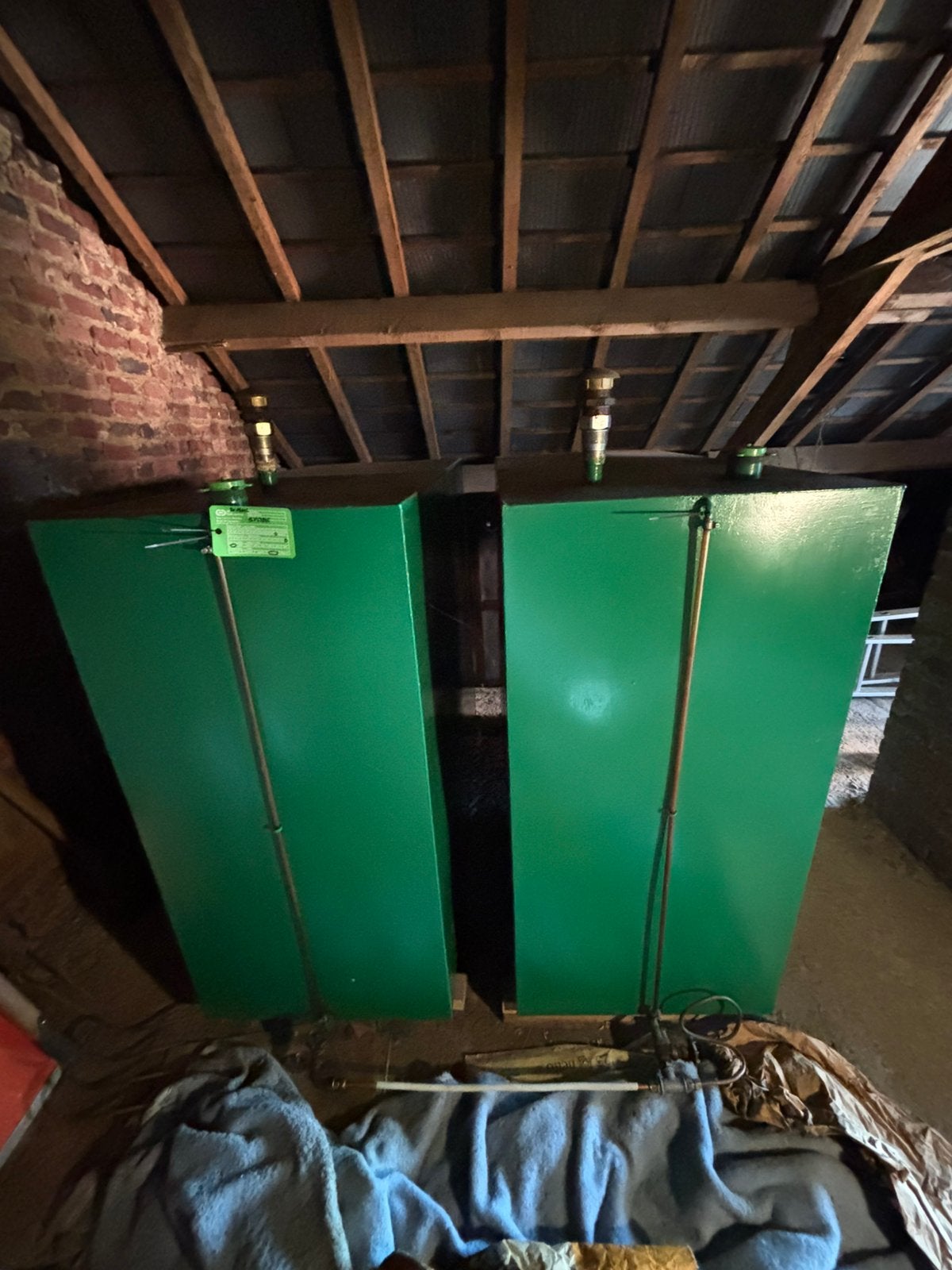 Mazouttank 3x1200 liter, Doe-het-zelf en Bouw, Verwarming en Radiatoren, Ophalen, Zo goed als nieuw