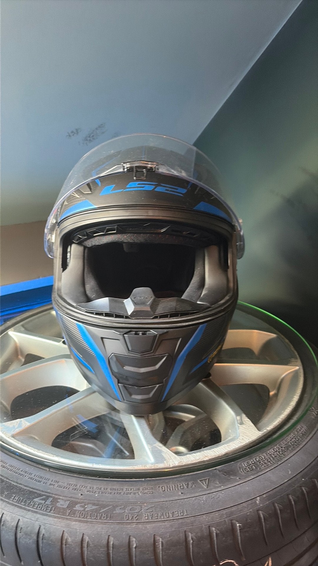 Casque de moto LS2, Enlèvement, Neuf, Large