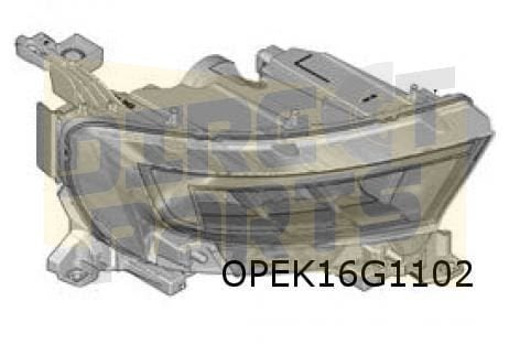 Opel Mokka B (11/20-) Koplamp R (LED ECO) Origineel! 9837331, Neuf, -, -, Opel