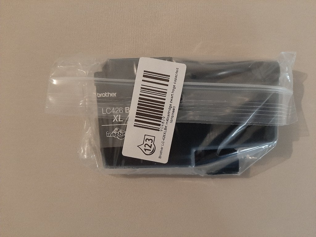 1 cartouche noire d’Inobella Brother LC426 BK XL, Enlèvement ou Envoi