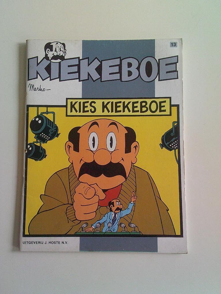 Kiekeboe 13. Kies Kiekeboe . 1ste druk 1980, Boeken, Ophalen of Verzenden