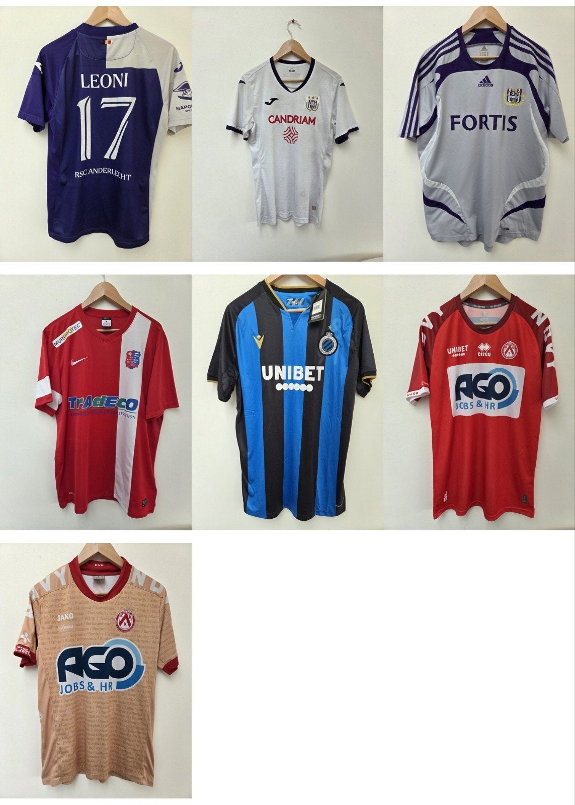 Belgische shirts, Envoi