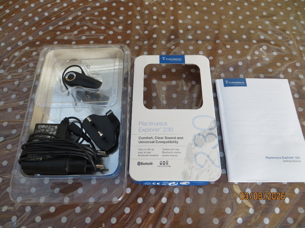 Oreillette bluetooth Explorer 230, Télécoms, Téléphonie mobile | Écouteurs, Neuf, Bluetooth, Autres marques, Enlèvement