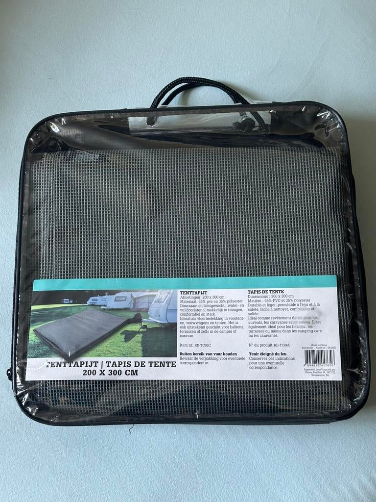 Tapis de tente 200 x 300 cm - Qualité Luxe - avec sac d'acco, Ophalen of Verzenden