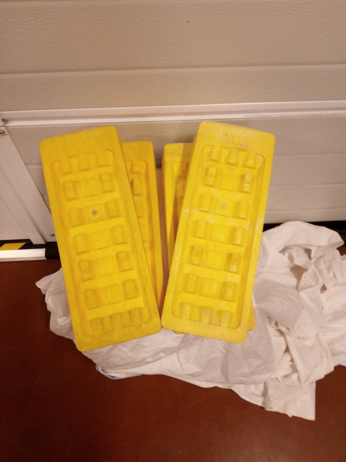 4 nivileerr platen  mobilhome en verlengkabels, Ophalen