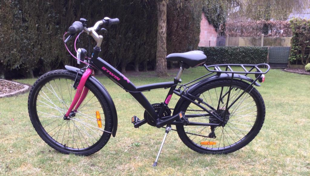 Meisjesfiets 24 inch, Ophalen, Zo goed als nieuw, 24 inch, Versnellingen
