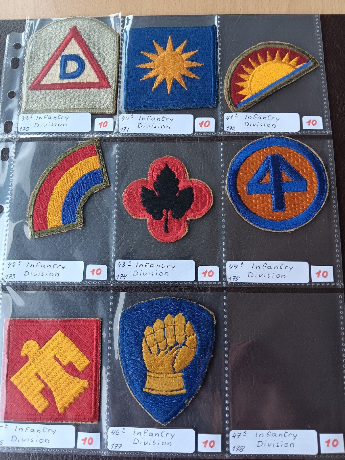 us ww2 patches, Enlèvement ou Envoi