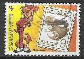 Belgie 1988 - Yvert/OBP 2302 - Jeugdfilatelie (ST), Verzenden, Gestempeld, Gestempeld, Kinderen