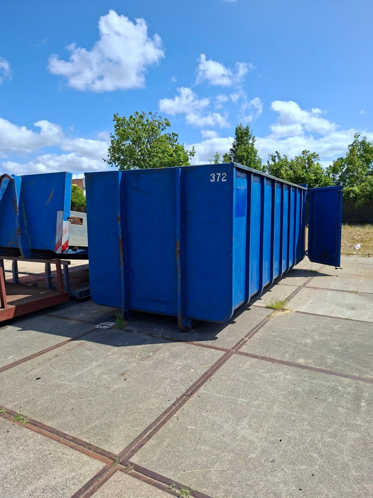 kabelsysteem nch opslagcontainer werfcontainer haakarm, Ophalen