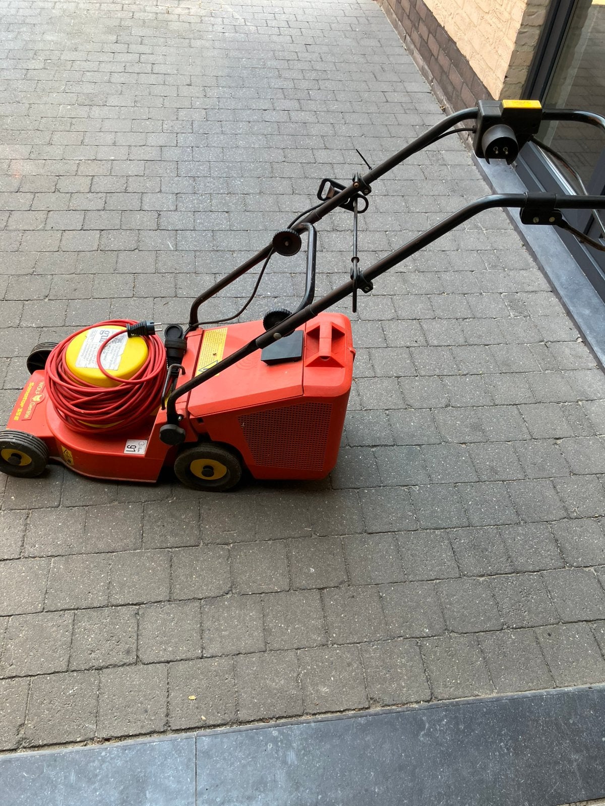 Wolf garten senator 35e, Tuin en Terras, Ophalen, Cirkelmaaier, Gebruikt, Elektrische grasmaaier