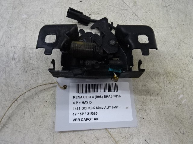 SERRURE CAPOT Renault Clio IV (5R) (6560117052), Autos : Pièces & Accessoires, Utilisé, Renault