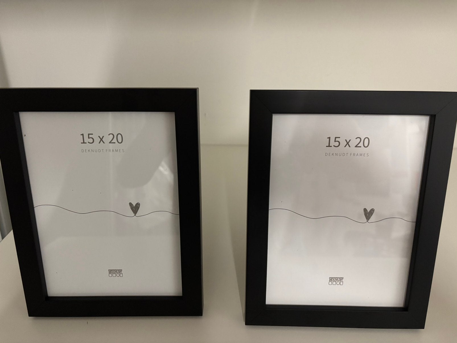 2 fotolijsten Deknudt,als nieuw,15x20 cm, TV, Hi-fi & Vidéo, Photo | Cadres photo, Enlèvement, Comme neuf