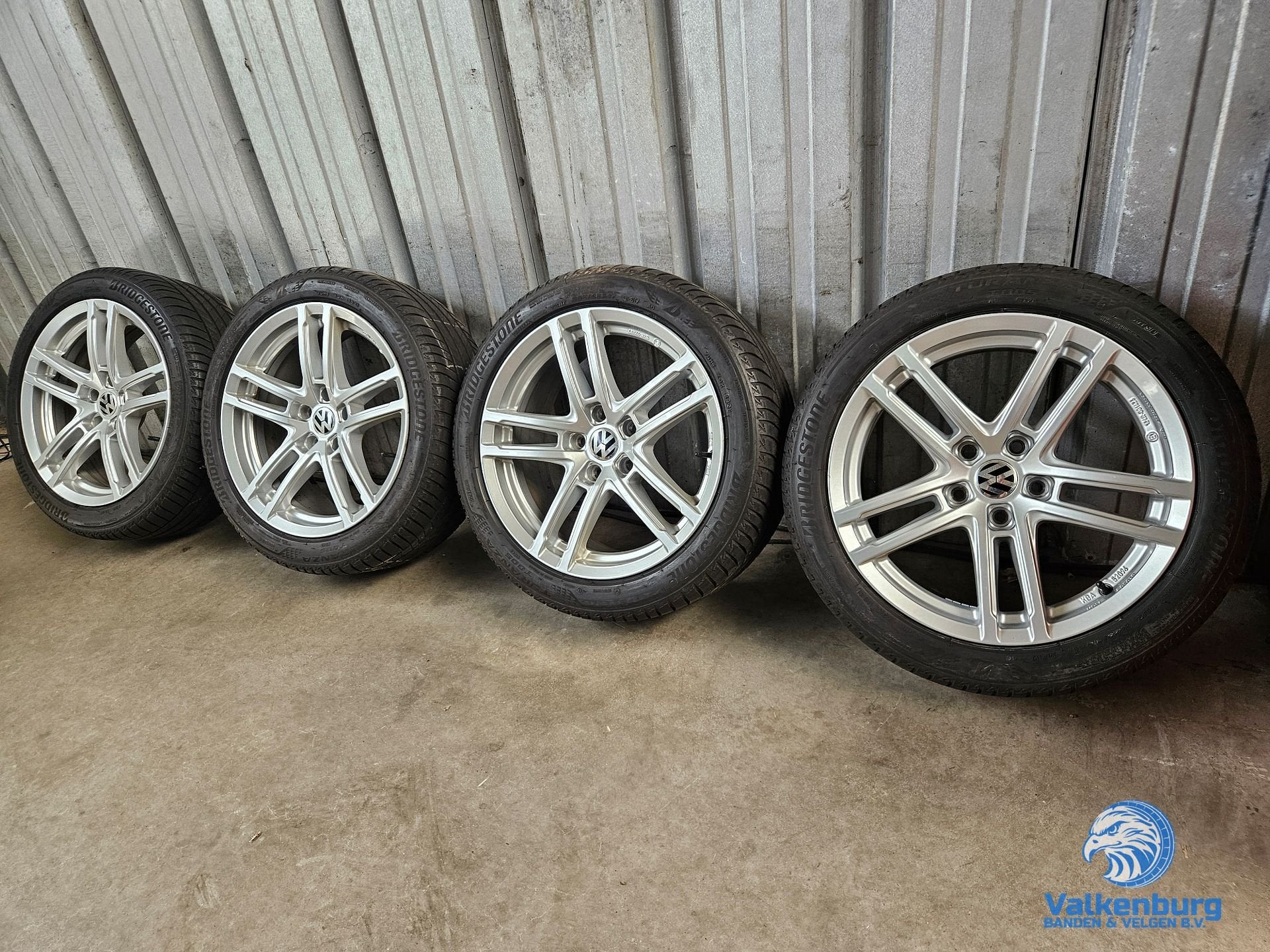 6mm! VAG VW Golf Caddy Audi A3 Leon 17 inch velgen 5x112 zom, Auto-onderdelen, Gebruikt, -, -, Banden en Velgen