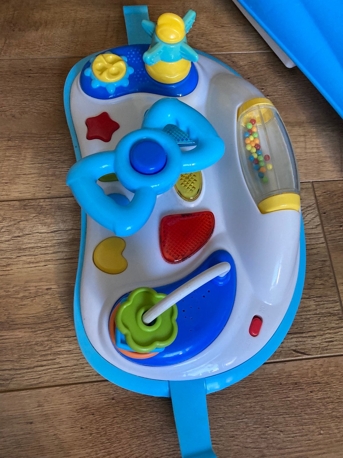 Loopstoel met speelbord, Ophalen, Gebruikt