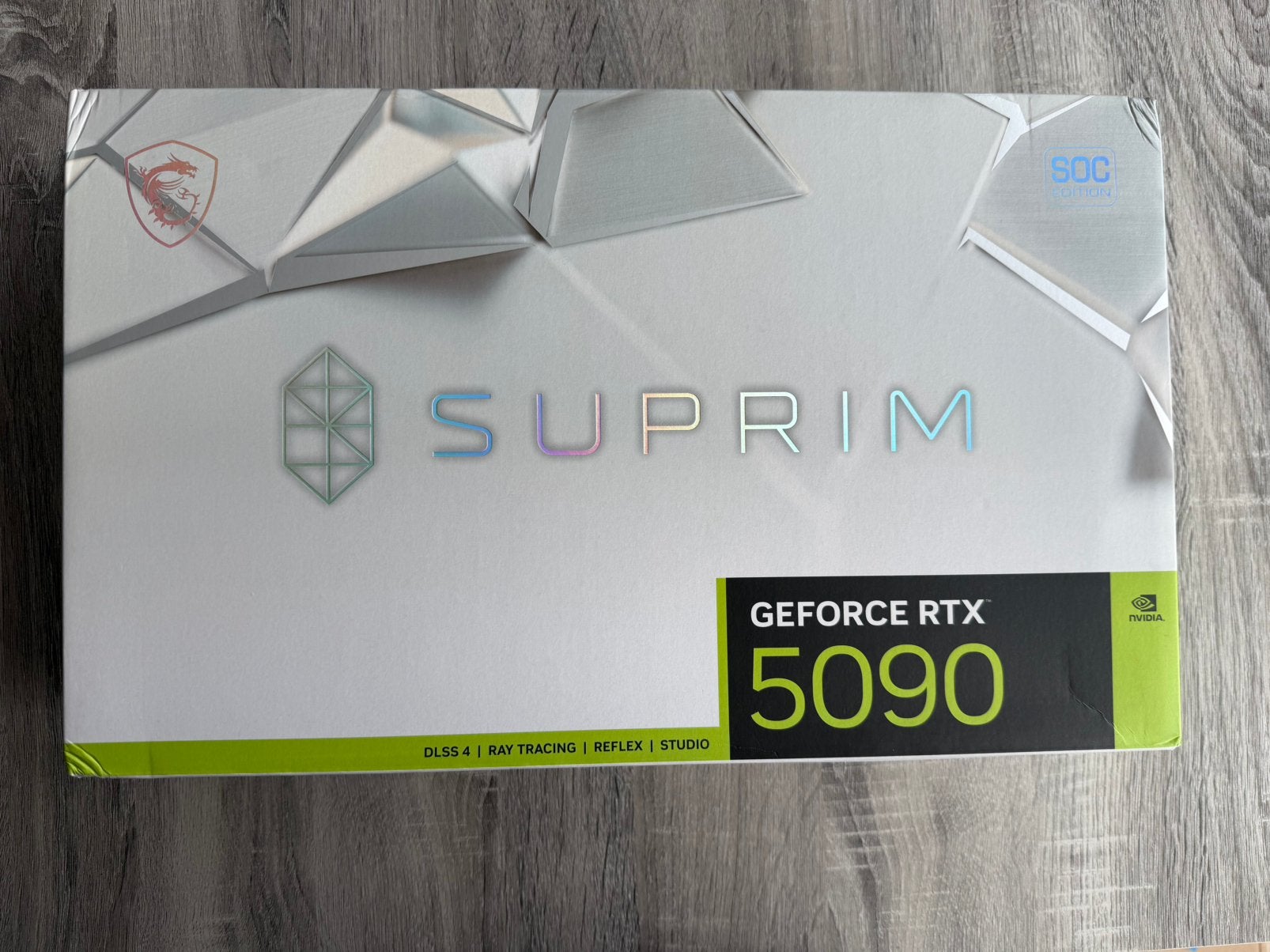 MSI RTX 5090 32G SUPRIM SOC, Ophalen of Verzenden, Nieuw