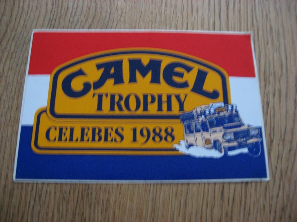 Sticker Camel Trophy Celebes 1988, Enlèvement ou Envoi, Neuf, Voiture ou Moto