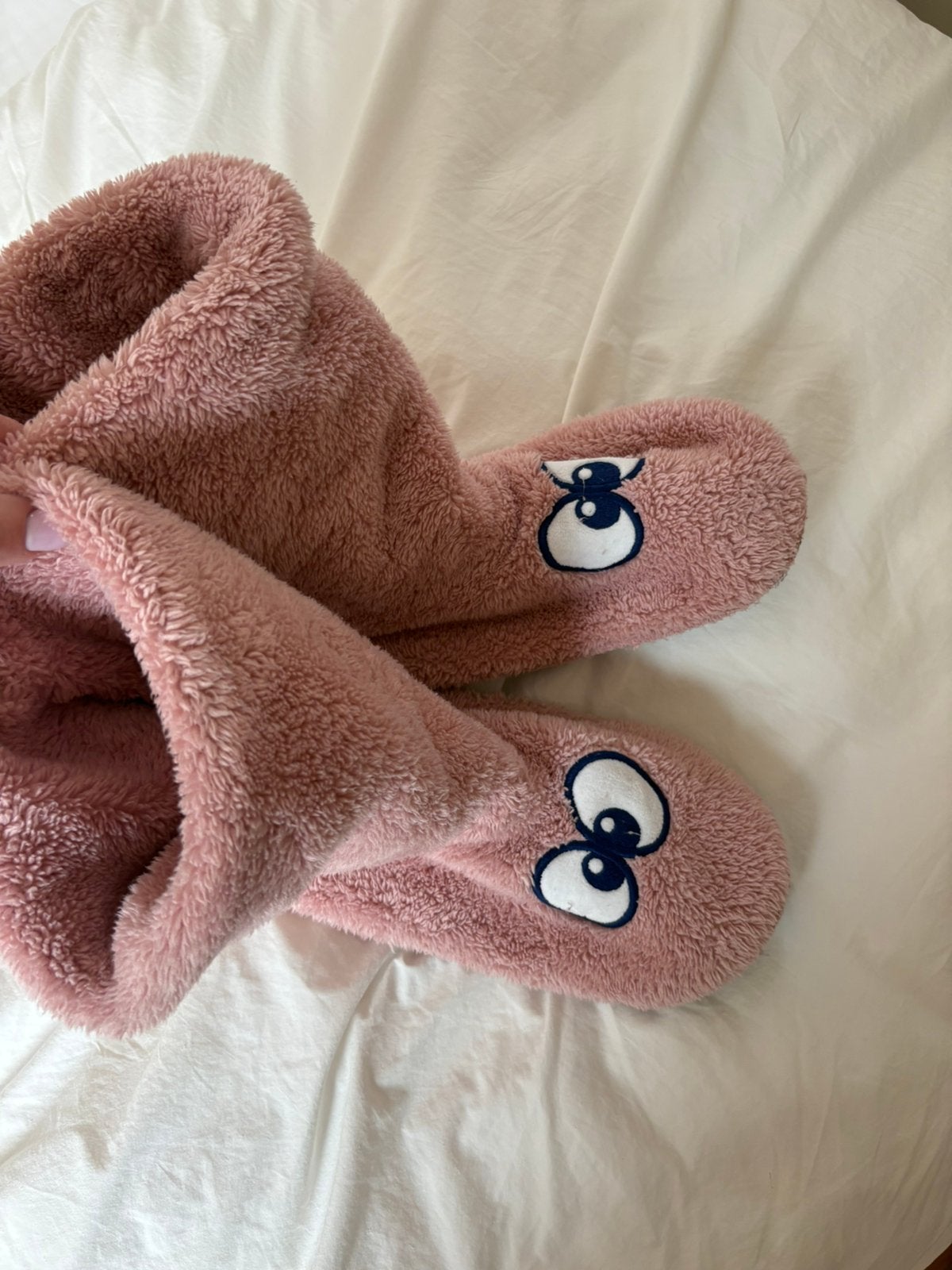 Woody sloffen roze volwassenen, Ophalen of Verzenden, Zo goed als nieuw, Roze, Pantoffels of Sloffen