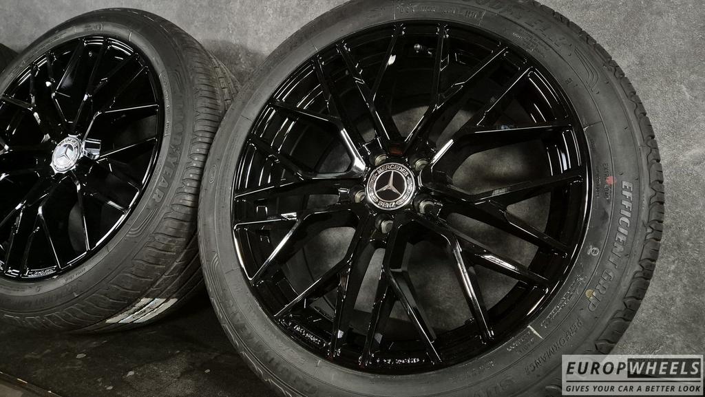 19 inch Mercedes Vito W639 W447 EQV Zomerbanden Zwart, Auto-onderdelen, Banden en Velgen, 19 inch, -, -, Banden en Velgen
