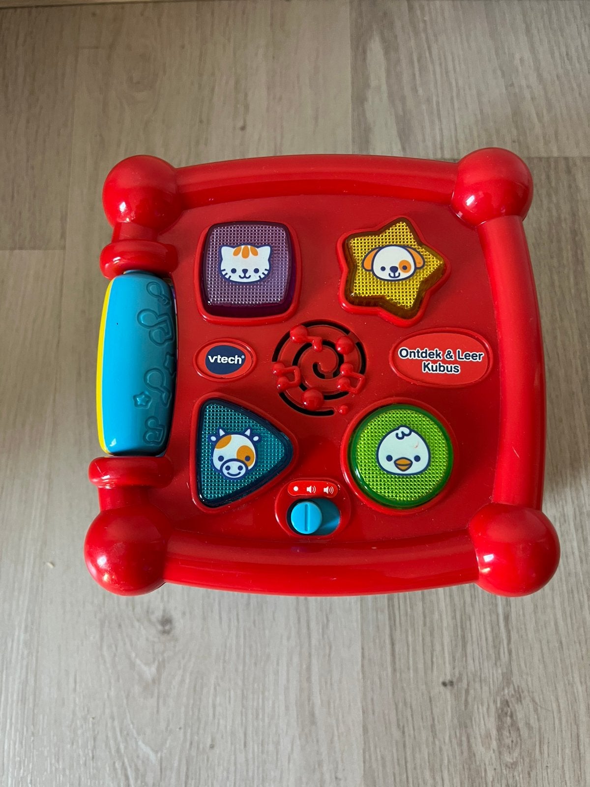 Vtech ontdek en leer kubus, Ophalen, Zo goed als nieuw